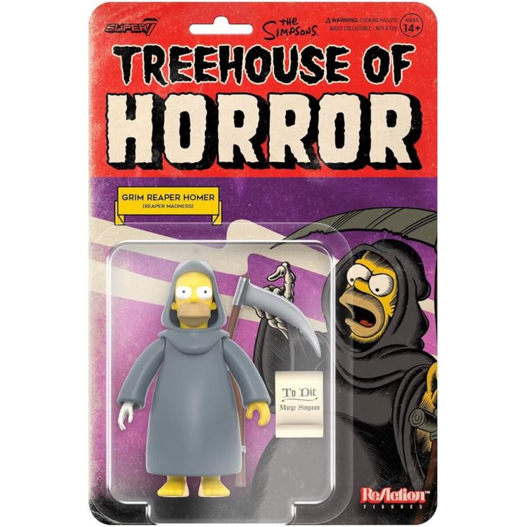 Treehouse Of Horror - Grim Reaper Homer by Super7