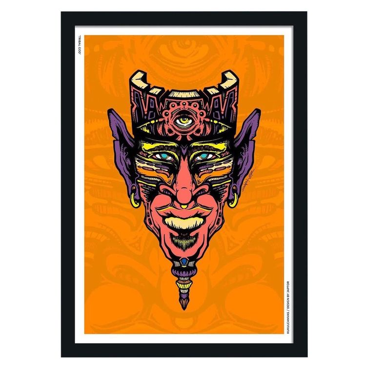 Tribal God Orange by Japtor