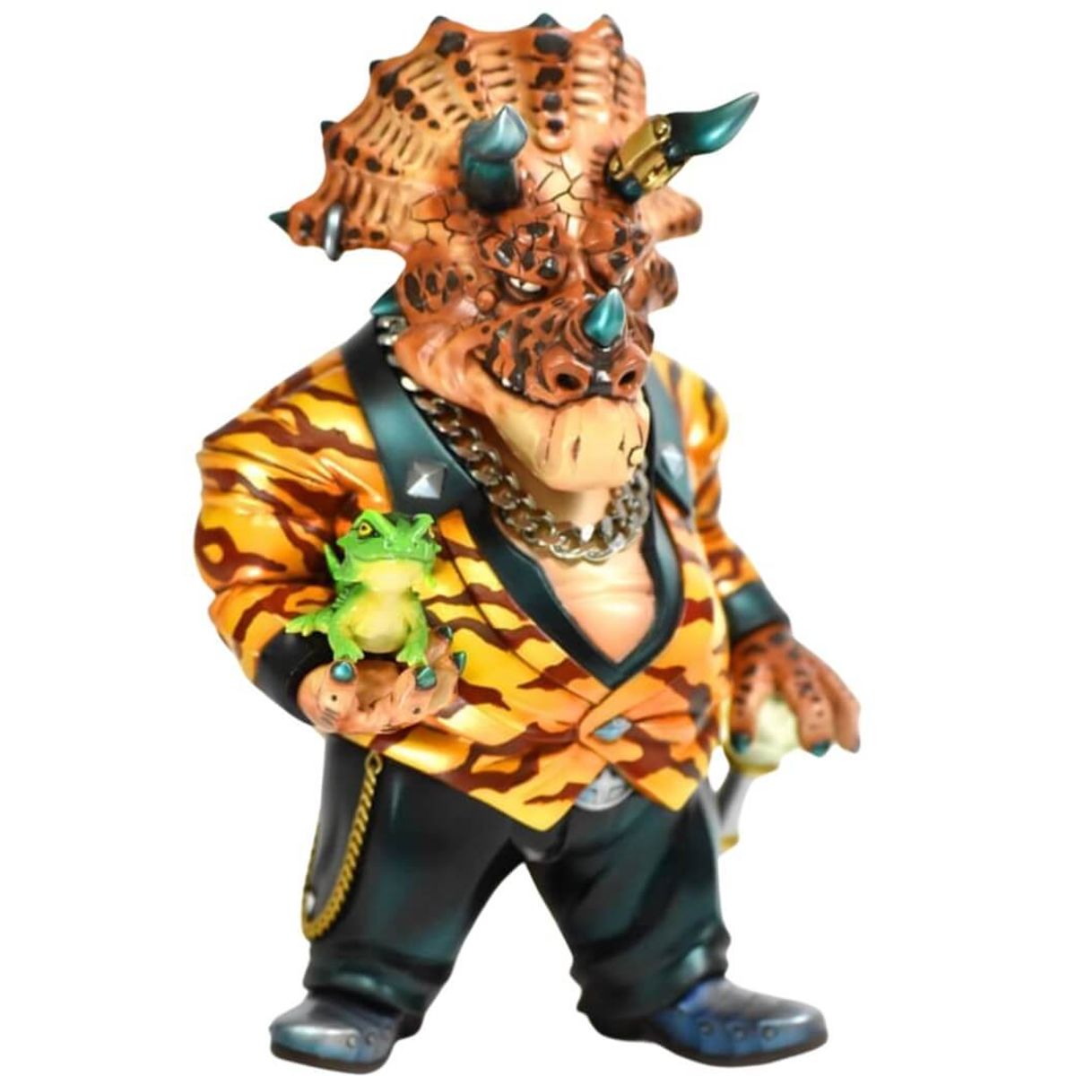 Triceratops Boss Vito Robert Tiger Suit Version