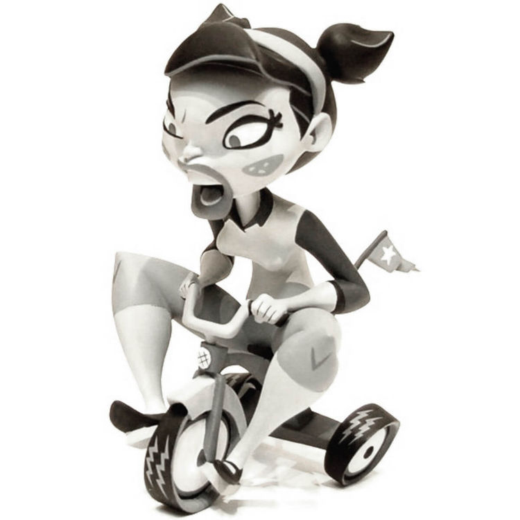 Tricycle Terror -Throwback by Scott Tolleson