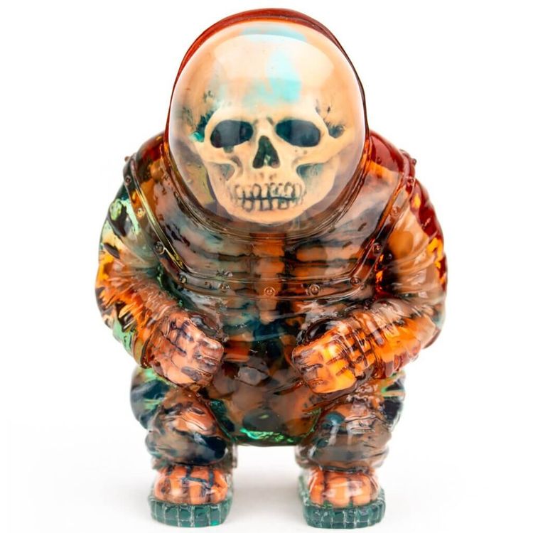 Triple Cast Cosmonaut – Green Orange by Dingy Dave
