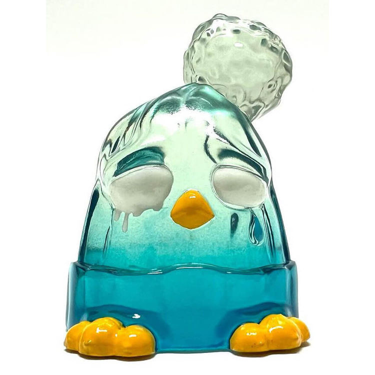 Tropical Waters Beanie Birdz (Sad Eyes) by Doctor Plopz