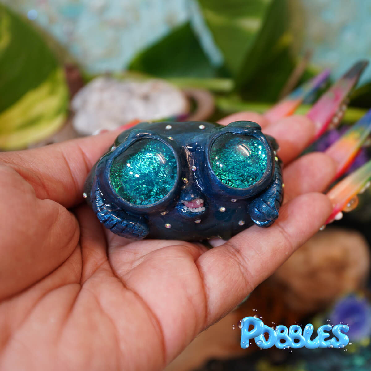 Tsu’khan (Omaticaya Pobble) ~ Black Jasper