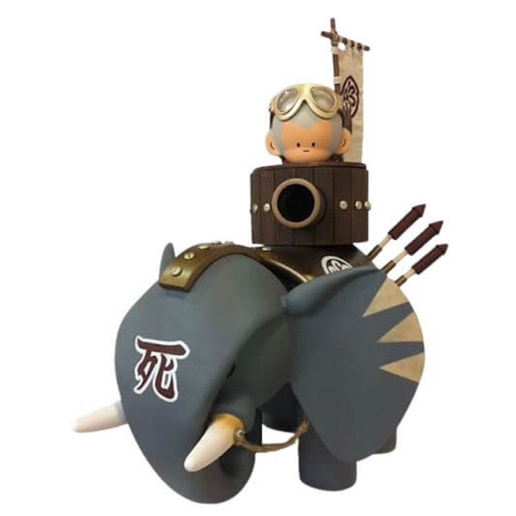 Turret Elephant #3 by Huck Gee