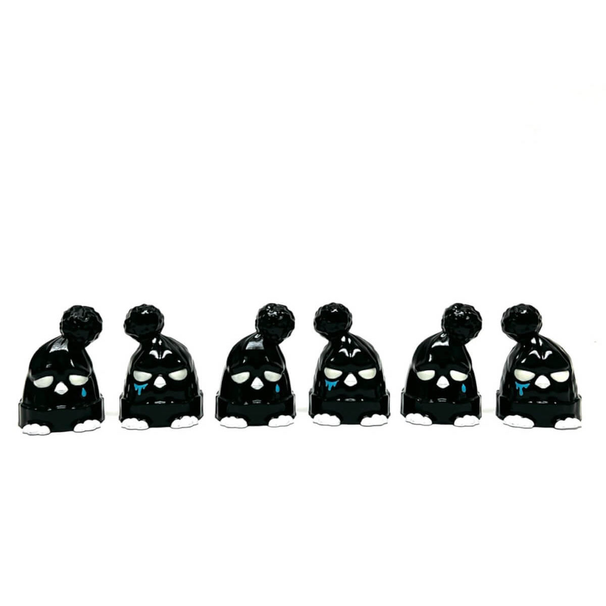 Tuxedo Blue Beanie Birdz (Sad)