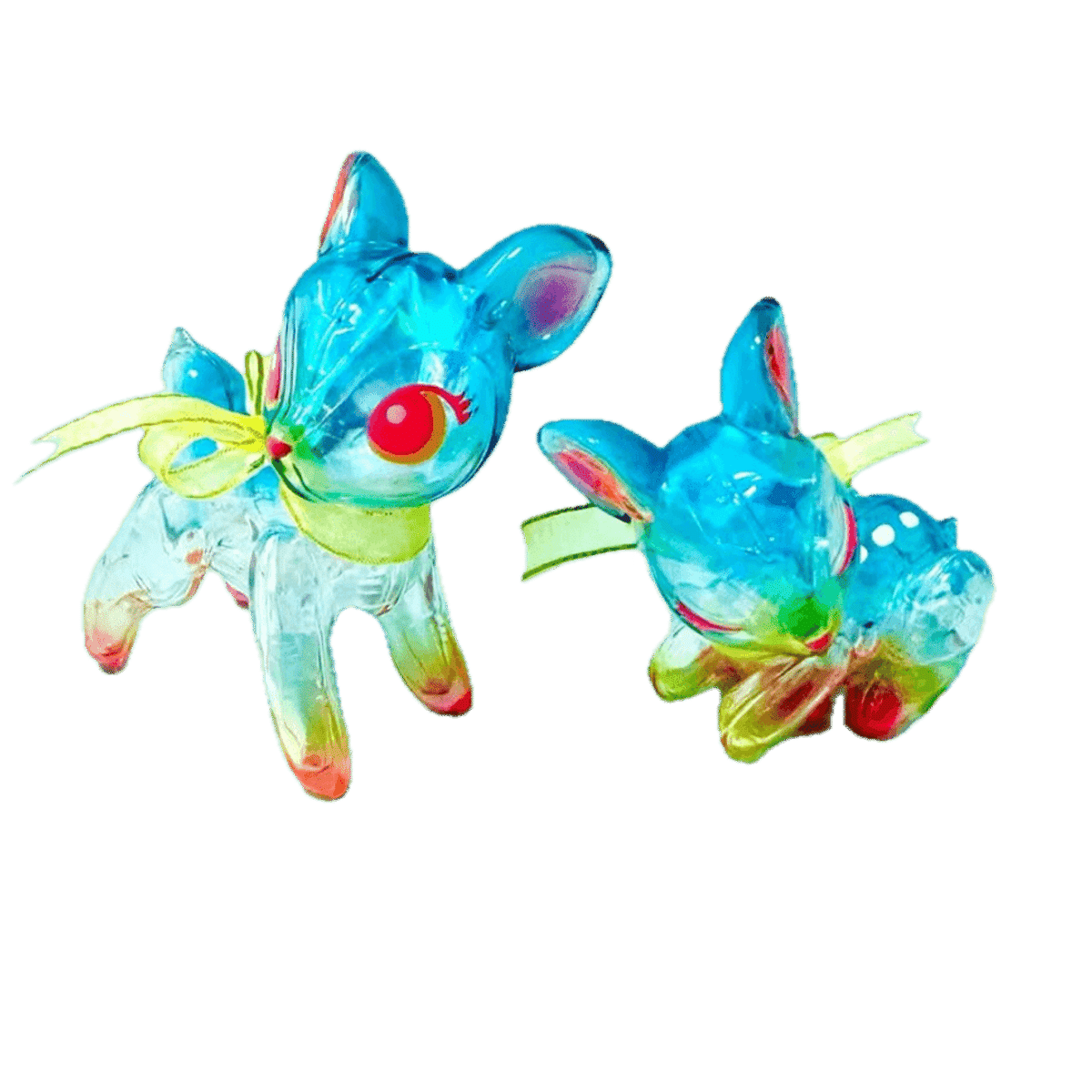 Twin Baby Deer: Cool Summer