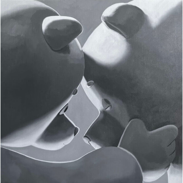 Two Bears by Anton Tvorogov