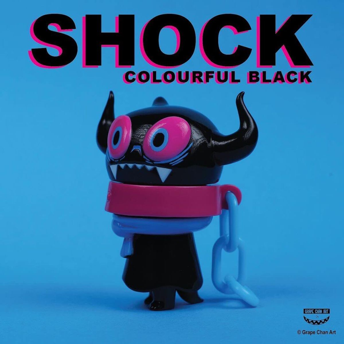 Two Horns Soul Jailer Shock Colorful Black