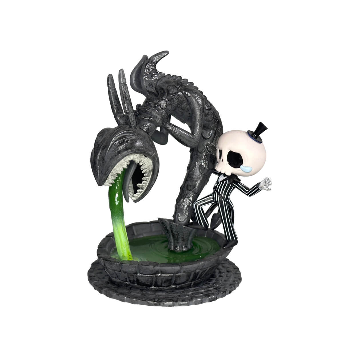 Tycoco Jack Skellington at Fountain