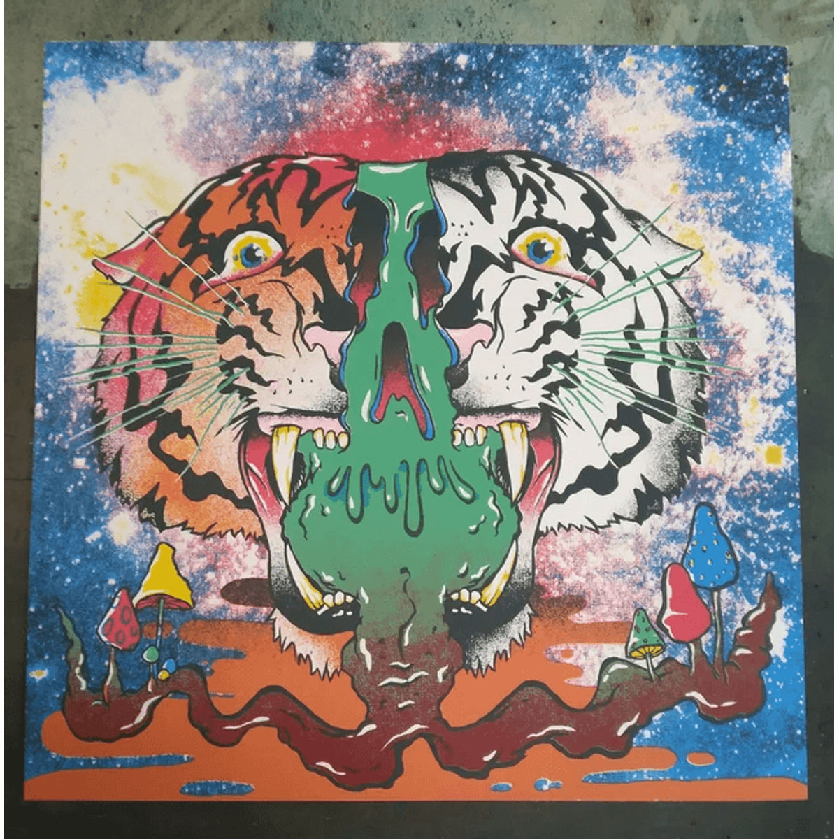 Tyger slime art print