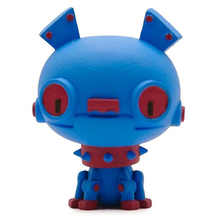 UME Droid Pup Cyan & Magenta by UME Toys (Richard Page)