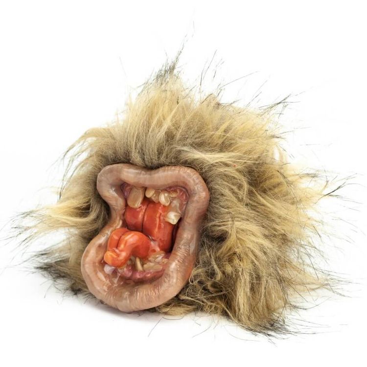 Ugly Grubblies – (furred out edition) Brown by Brain Butter Creative