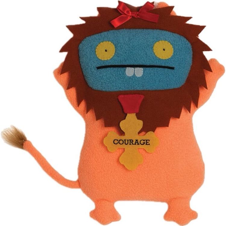 Uglydoll x Wizard of OZ - Babo Cowardly Lion Plush by David Horvath