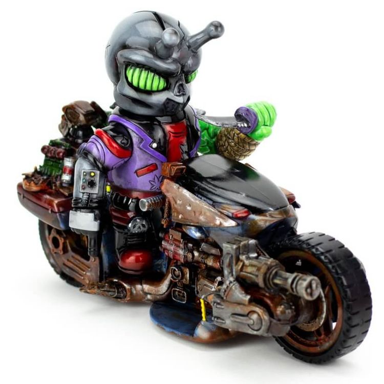 Ultimate Toxic Rider with Titan Slayer Motorcycle by Videovomit