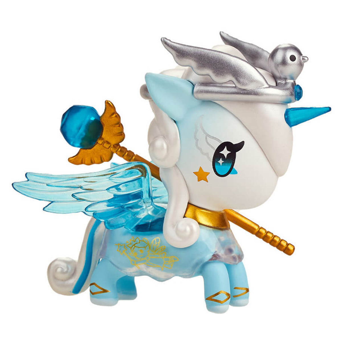 Unicorno Crystal Fairy White