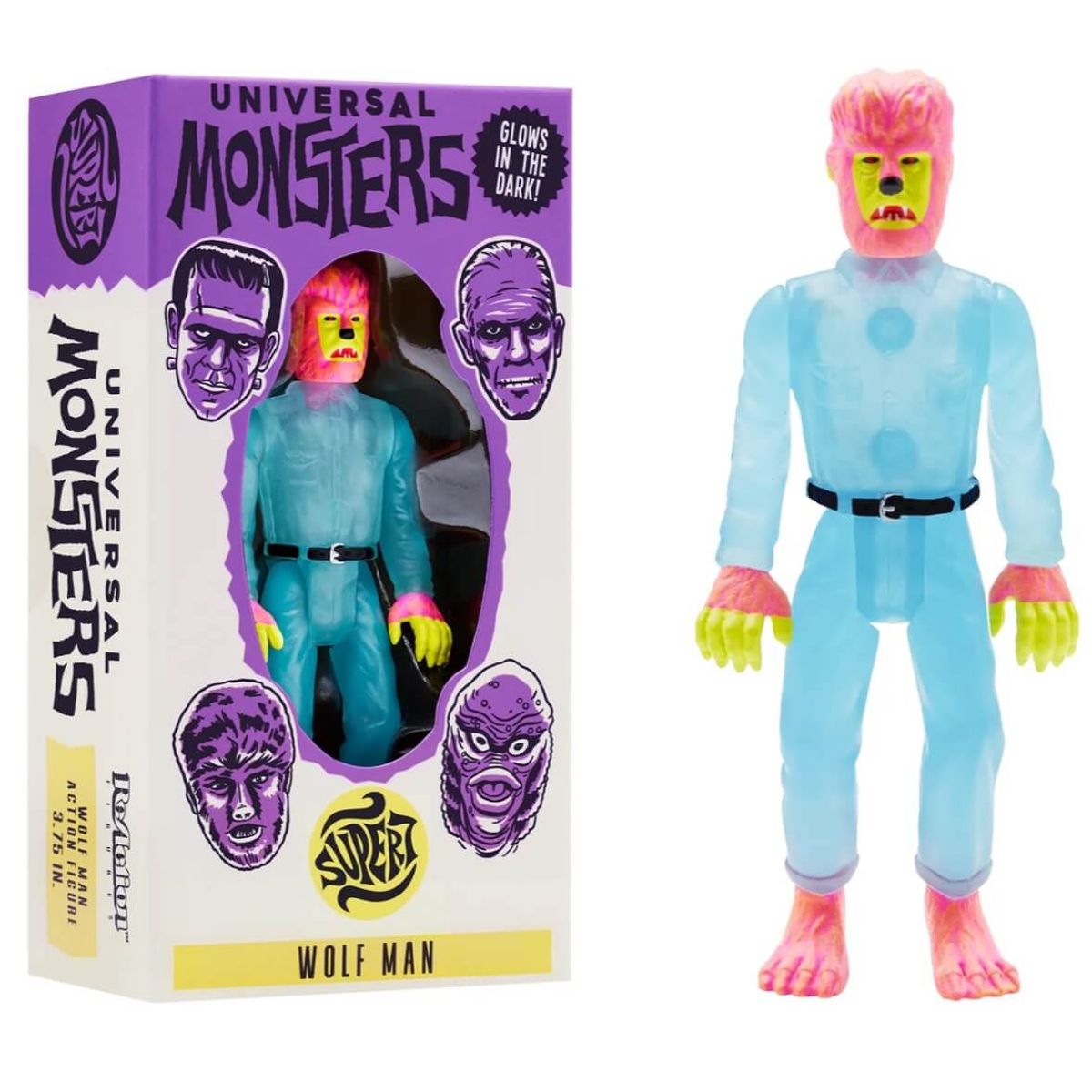 Universal Monsters -  Wolfman (GID Costume Colors)