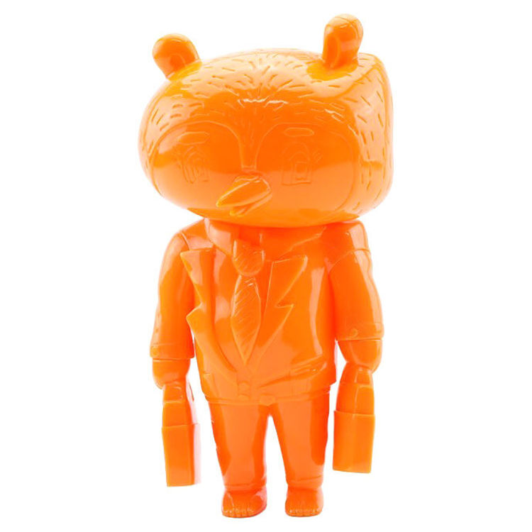 Unpainted Orange Friday Bear by Rob Kidney