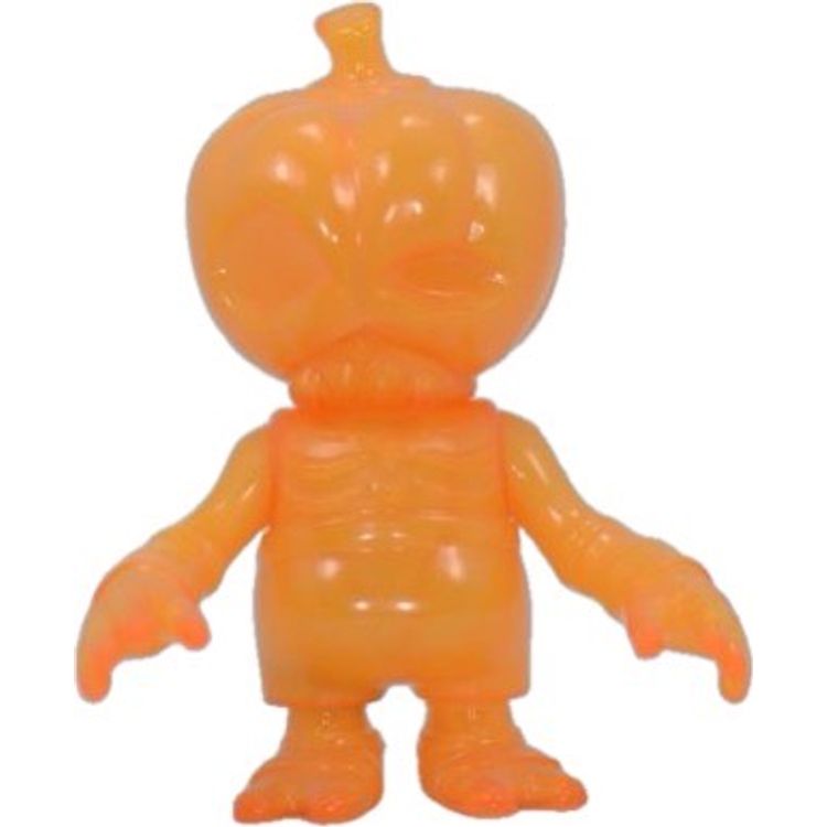 Unpainted Orange Pumpkin Brain by Secret Base