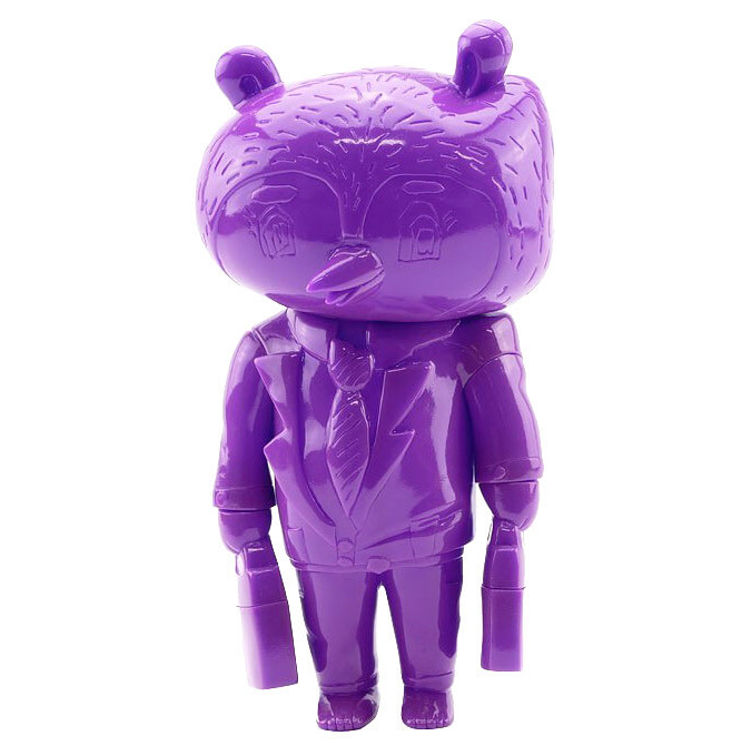 Unpainted Purple Friday Bear by Rob Kidney