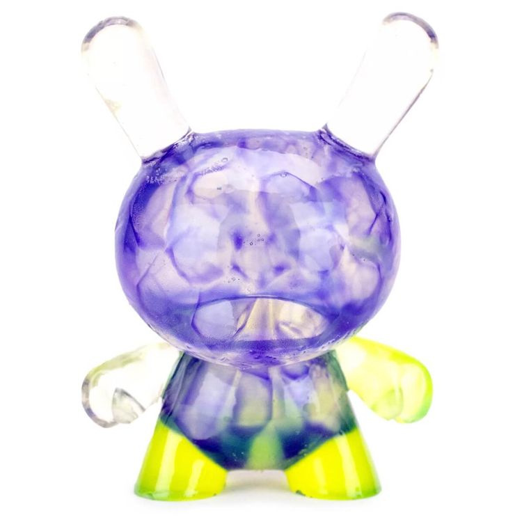 Unreleased Purple Geode Dunny Prototype by American Gross (Josh Kimberg)