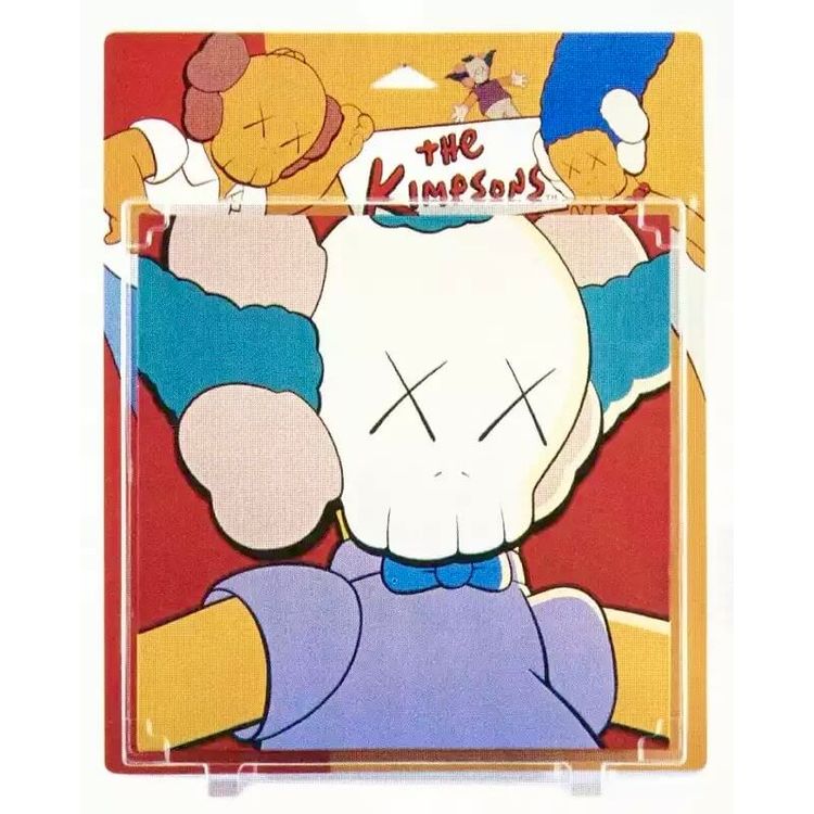 Untitled Kimpsons 2001 #K by Kaws (Brian Donnelly)