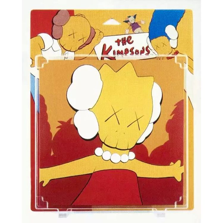 Untitled Kimpsons 2001 #L by Kaws (Brian Donnelly)