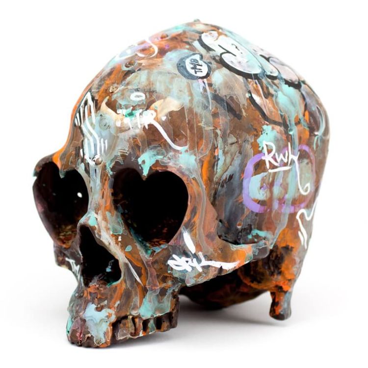 Urban Camo Skull by DrilOne