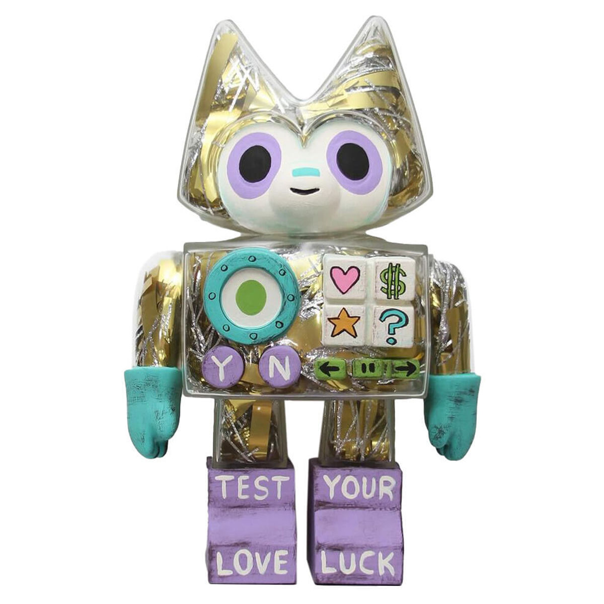 Vegan Robot Test Your Love Luck