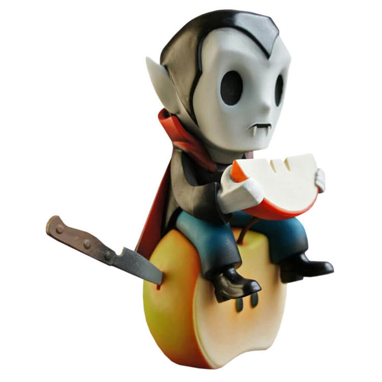 Vegan Vampire White Skin Green Apple by Emergency Toys