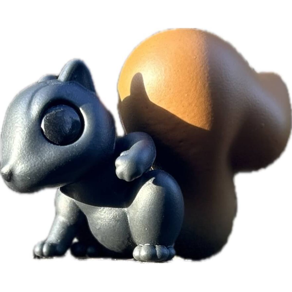 Vergil - black with red tail