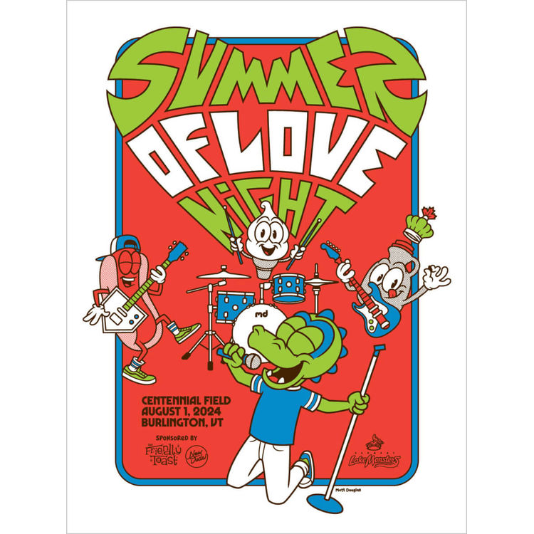 Vermont Lake Monsters - Summer of Love by Matthew Douglas