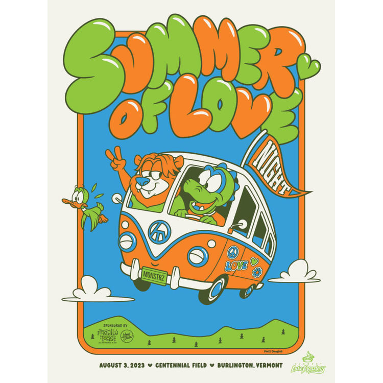 Vermont Lake Monsters - Summer of Love by Matthew Douglas