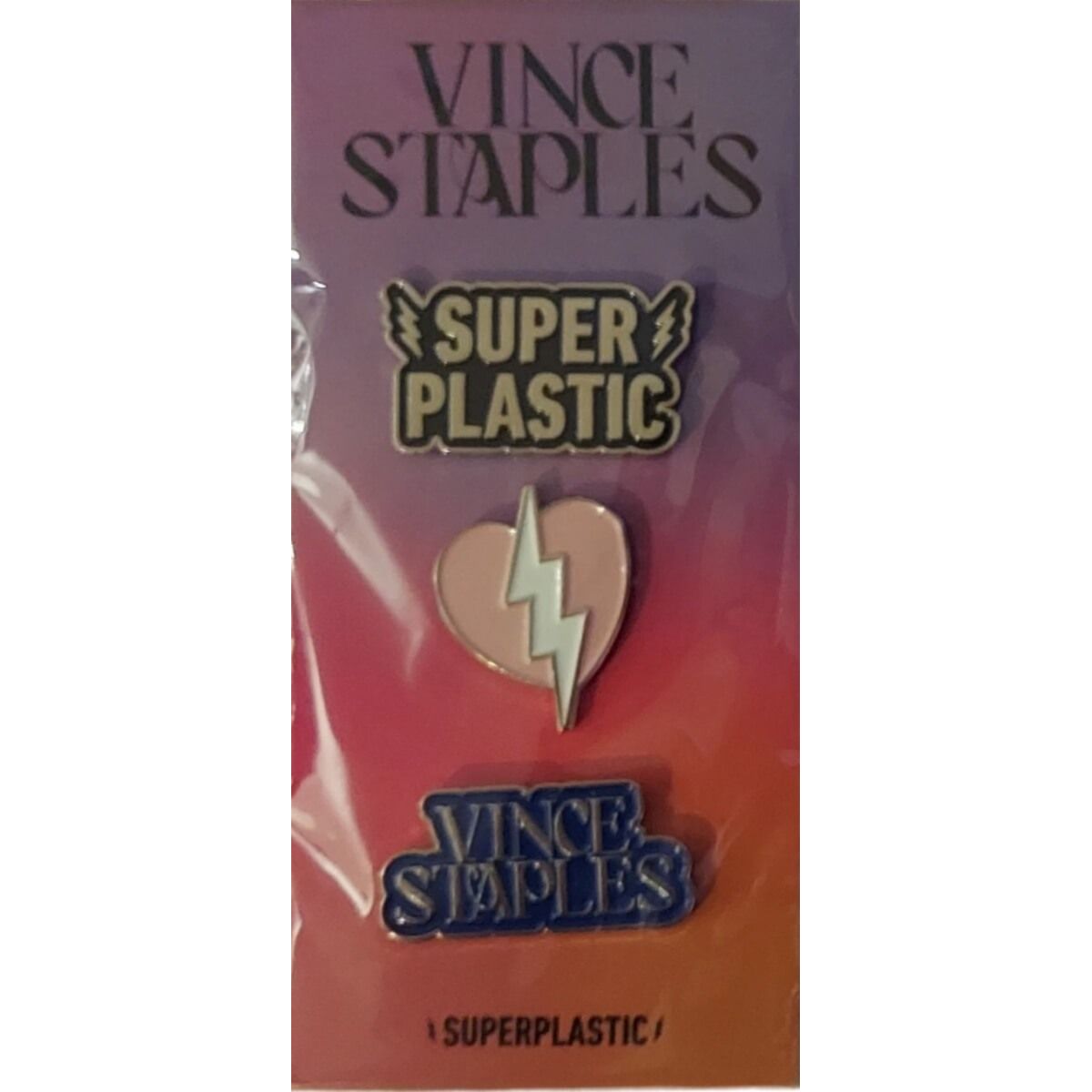 Vince Staples Pin (3-Pack)