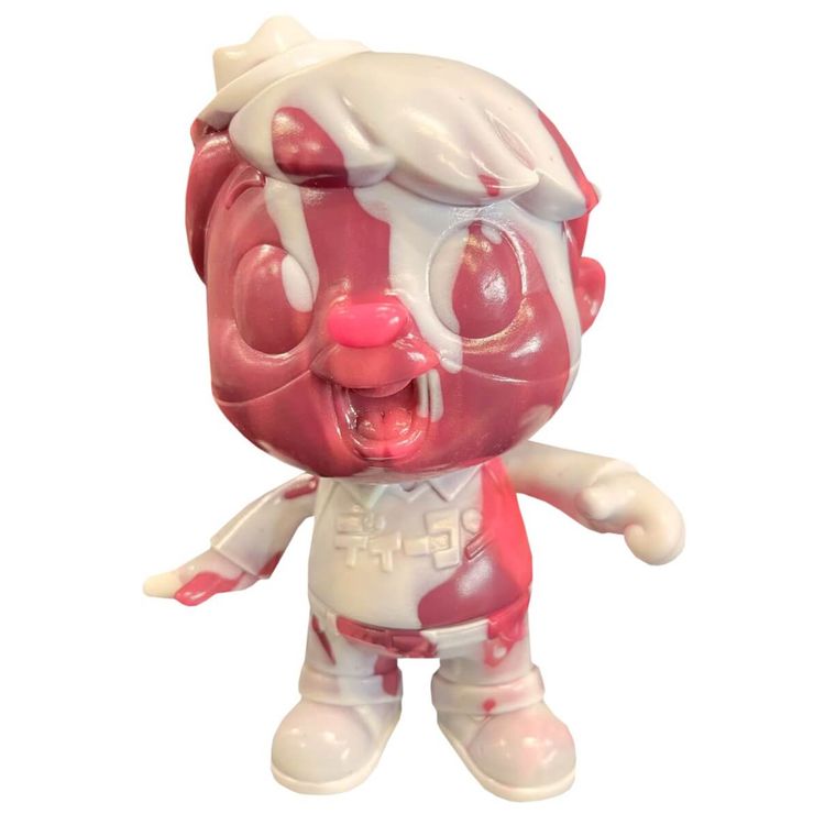 Vincent Sofubi Marble Pink White Burgundy by Klim Kozinevich