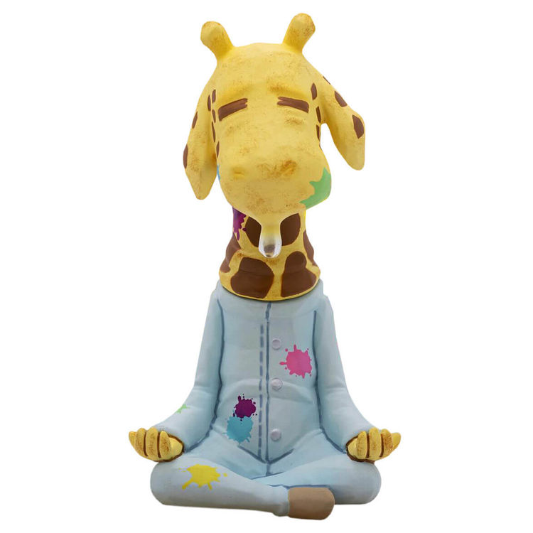 Waiting For Food Mr. Giraffe the Artist by Mr. Giraffe