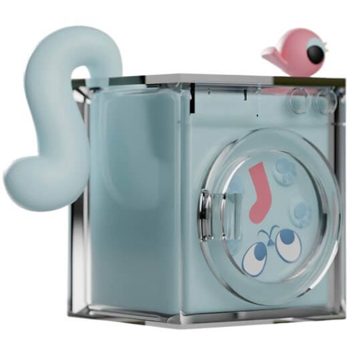 Washing Machine Ghost Cat