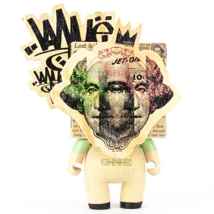 Washington’s Lil Face by Peter Van Flores