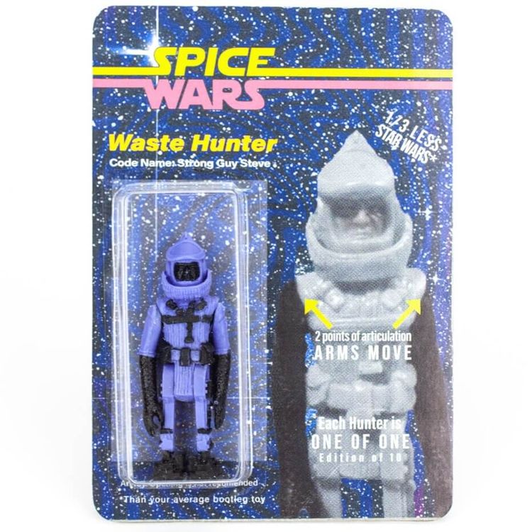 Waste Hunter :: Strong Guy Steve (Lilac) by Spandex Toys