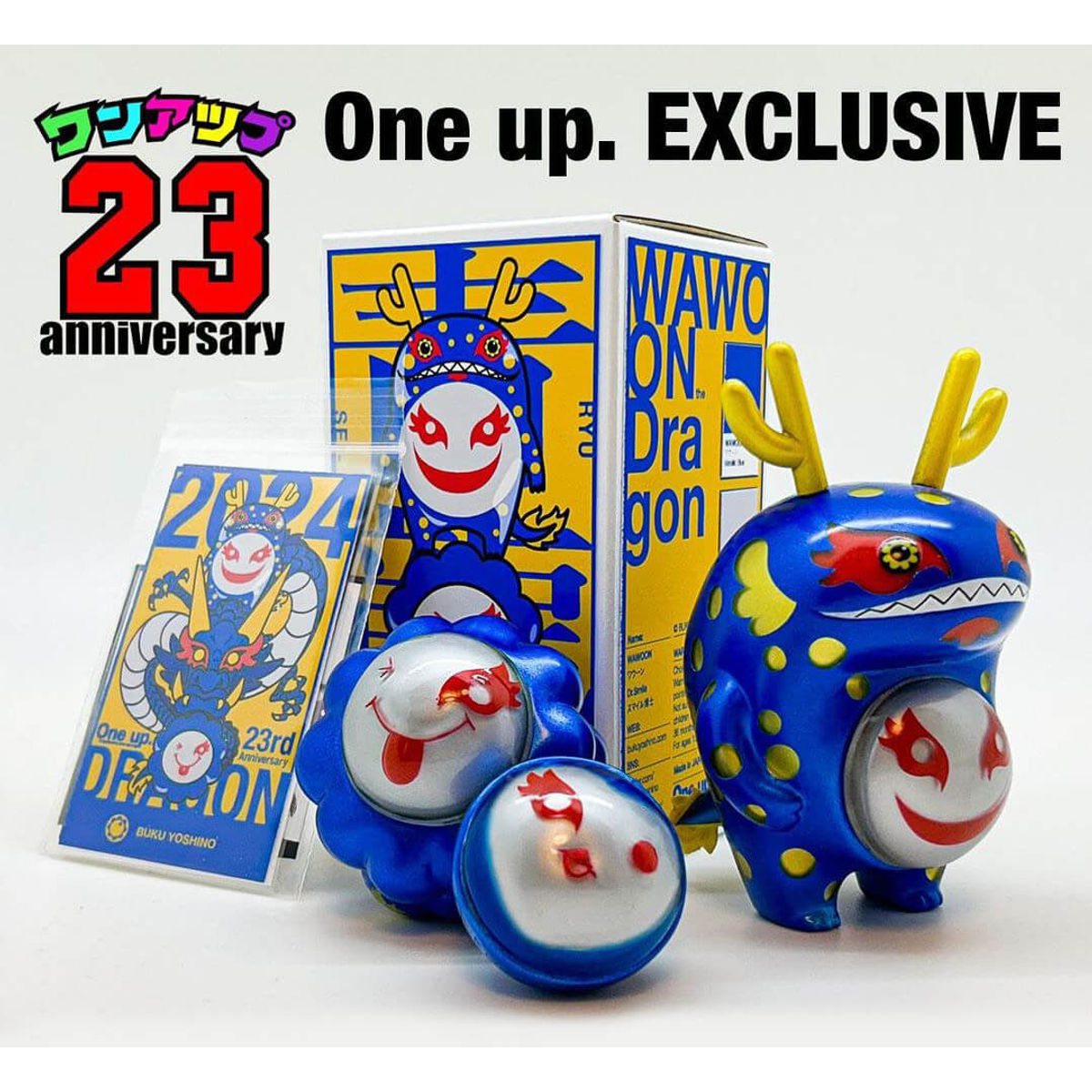 Wawoon with Dr. Smile Blue Dragon