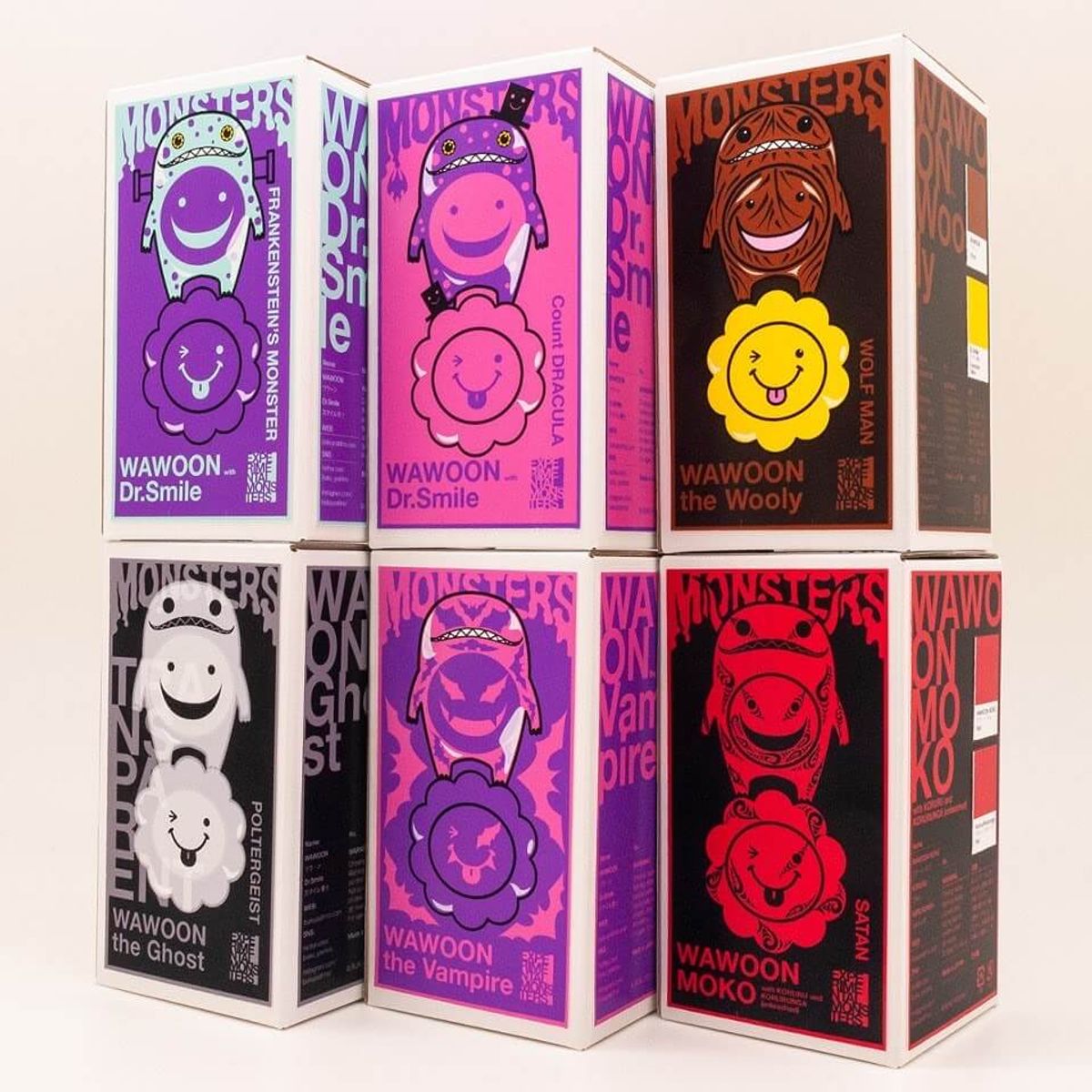 Wawoon with Dr. Smile Experimental Monsters Wooly Wolfman