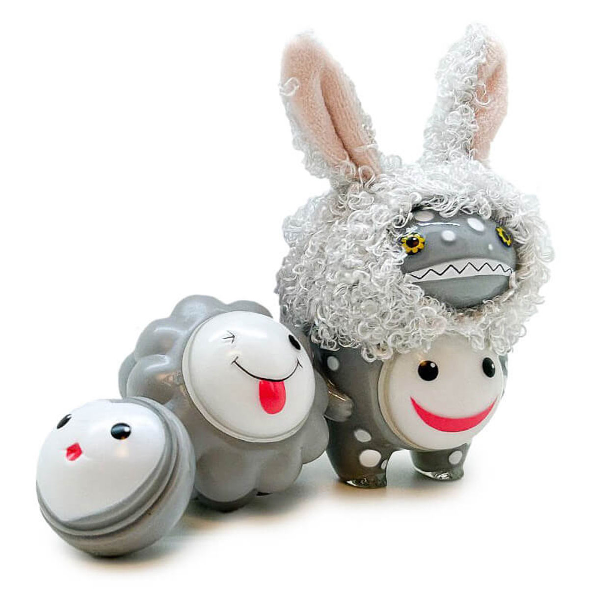 Wawoon with Dr. Smile Rabbit Gray