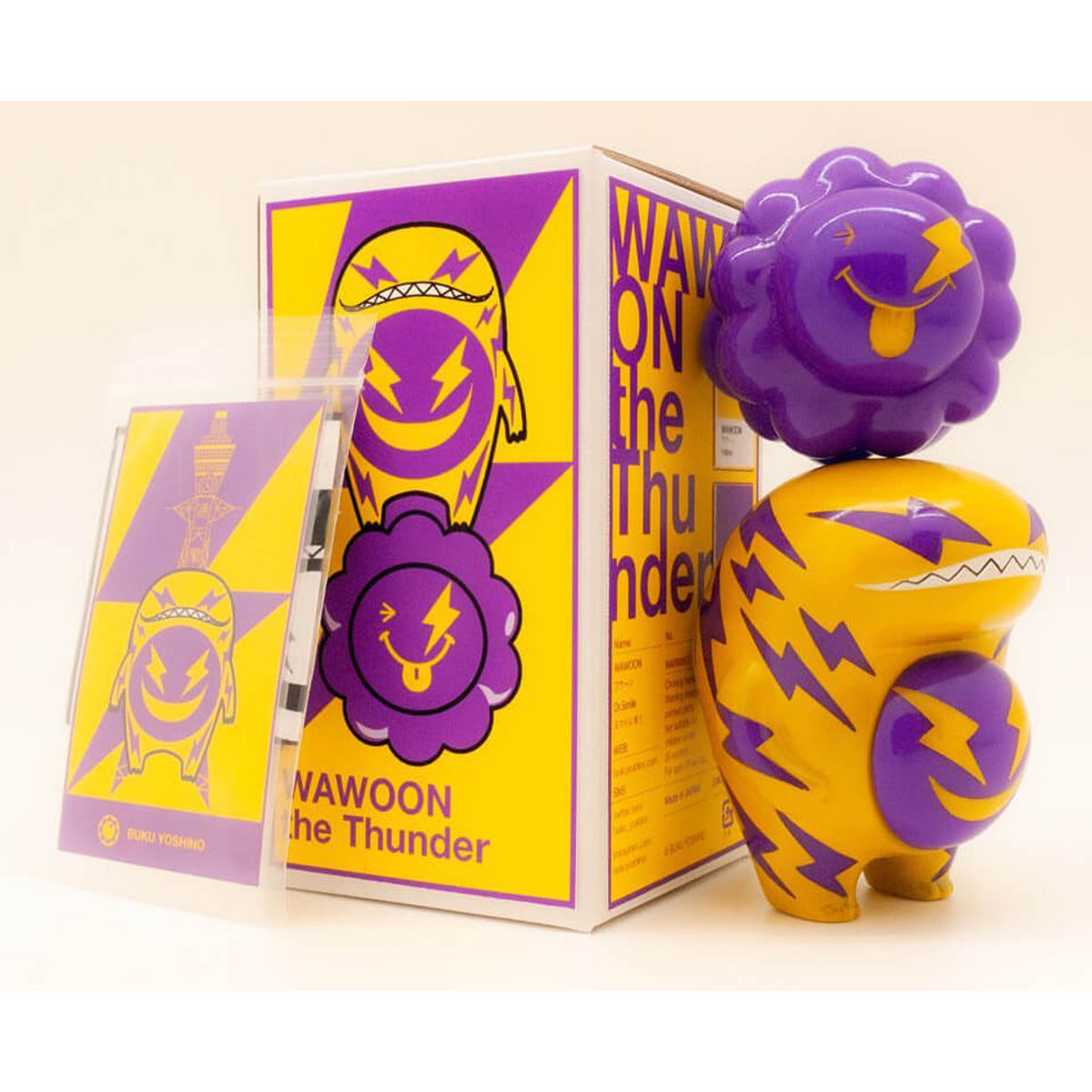 Wawoon with Dr. Smile Thunder Yellow Purple