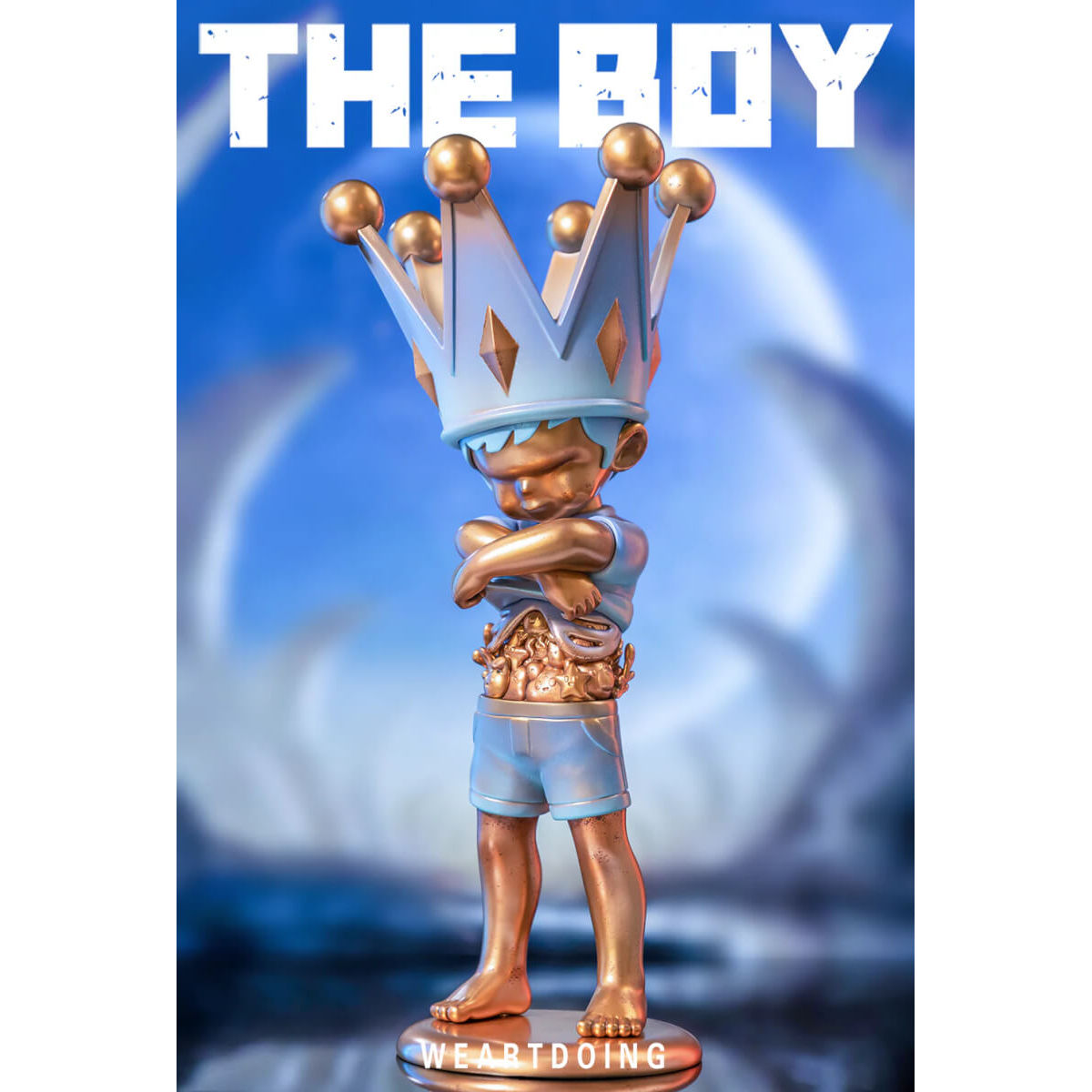 WeArtDoing The Boy Cosmos Blue Sky