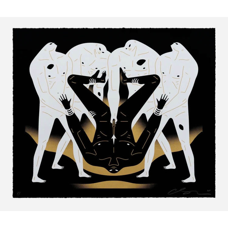 Wheat From Chaff (Black) by Cleon Peterson