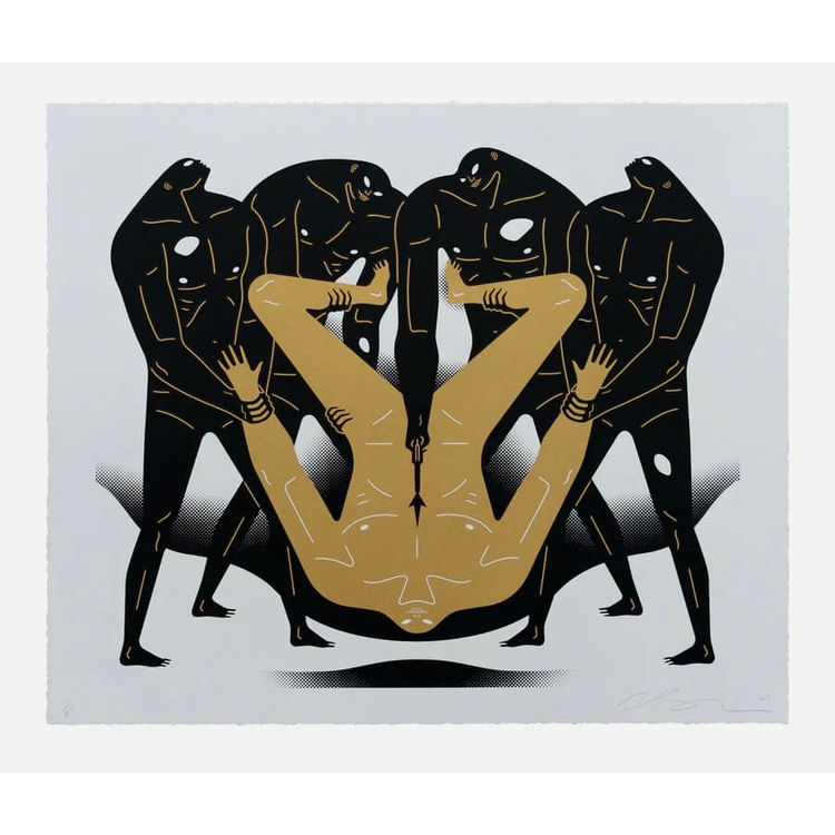 Wheat From Chaff (White) by Cleon Peterson