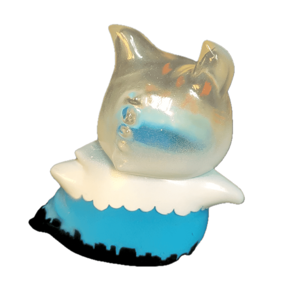  Clear/Blue/Black/White