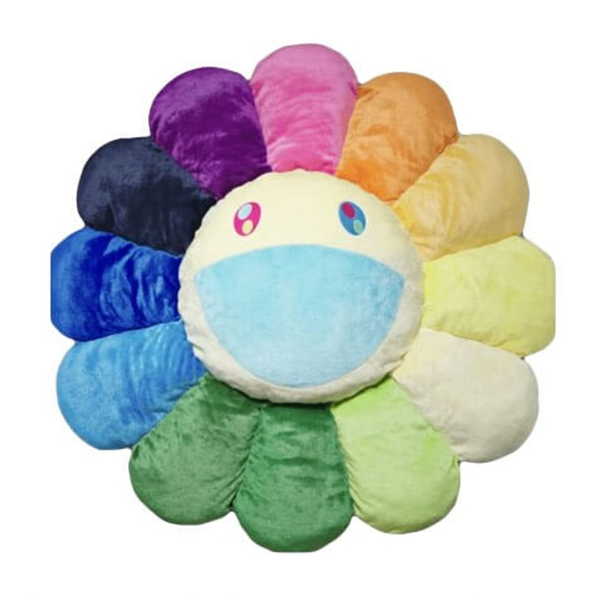 Rainbow/White - Takashi Murakami Flower Plush 1.5M