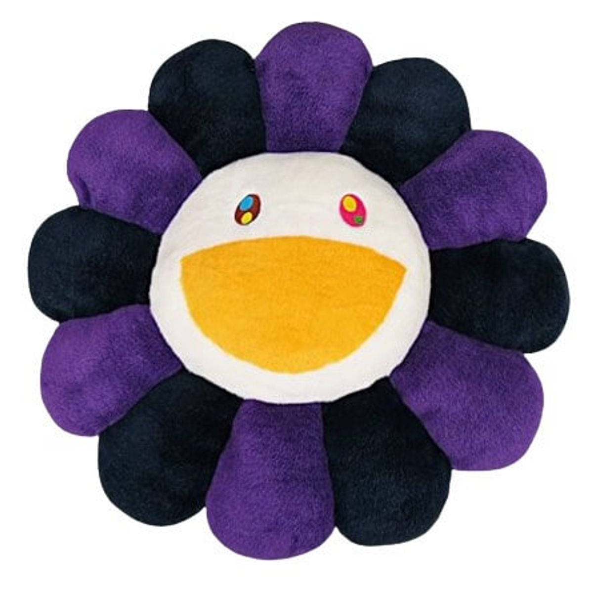 Purple/Black/White - Takashi Murakami Flower Plush 30cm