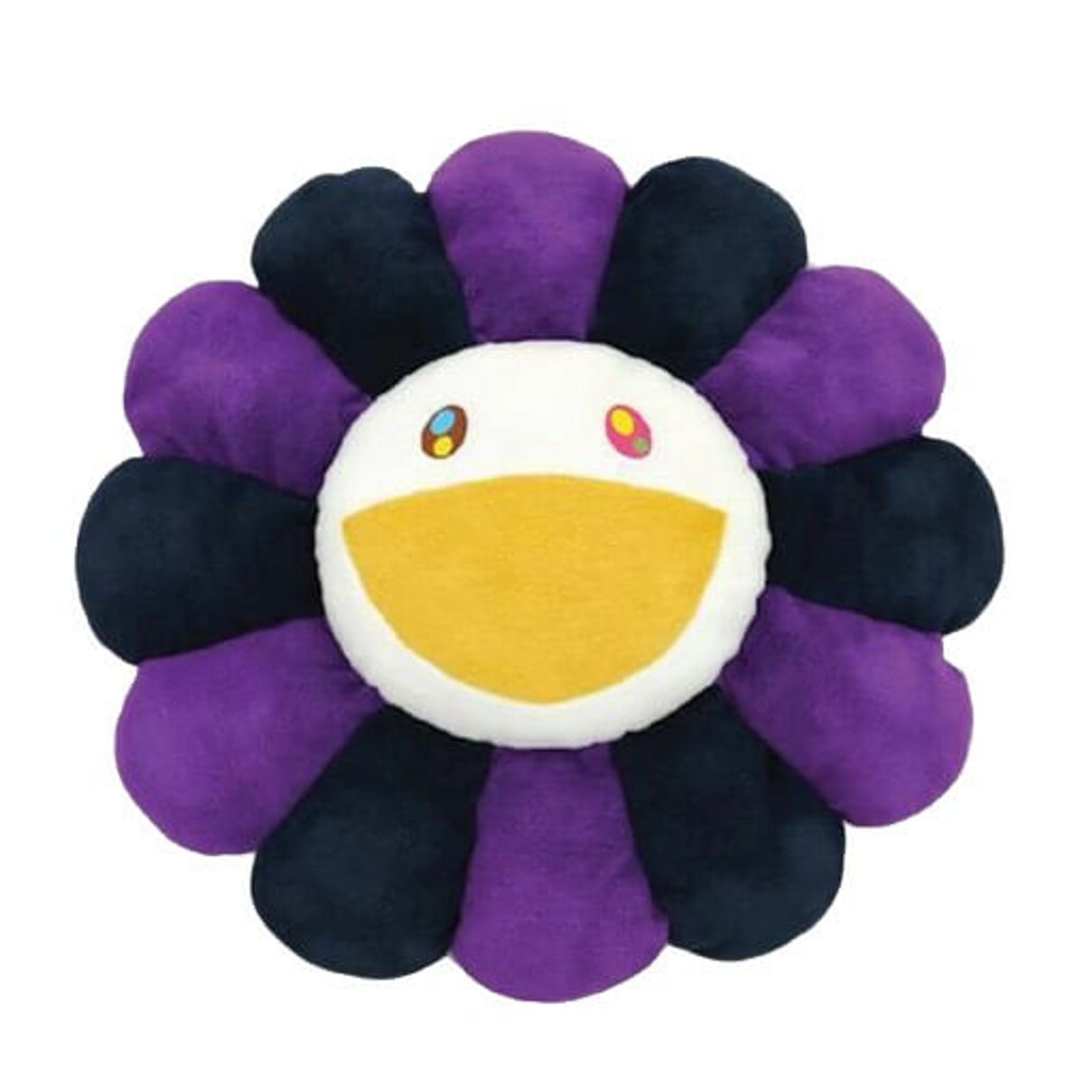 Purple/Black/White - Takashi Murakami Flower Plush 60cm