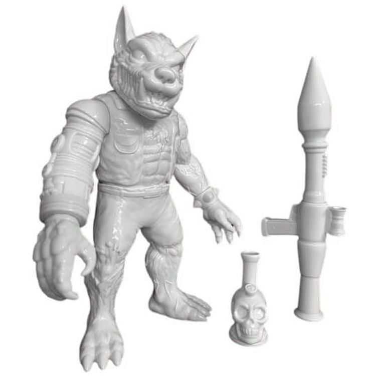 White Blank Big Bad Wolf by UhOh Toys